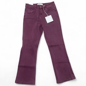 Love vervet Plum Flare Jeans
